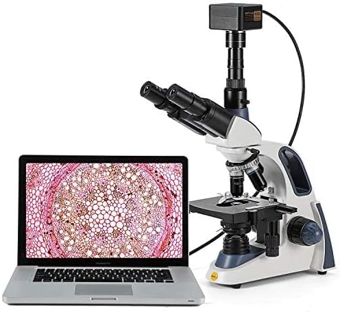 Swift Compound Trinocular Microscope SW380T,40X-2500X