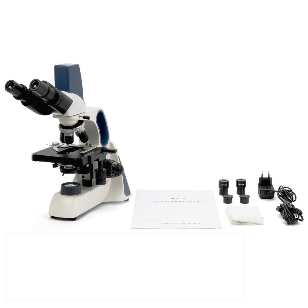 Swift Instruments Microscope SWIFT Student Professional LED Binocular Compound Microscope with a Bu ...