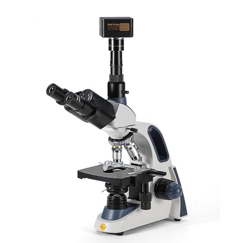 SWIFT Compound trinocular Microscope, 40X-2500X Digital Lab