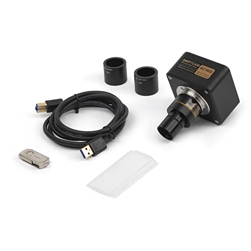 Swiftcam 16 Megapixel Camera for Microscopes, with Reduction Lens, Cal ...