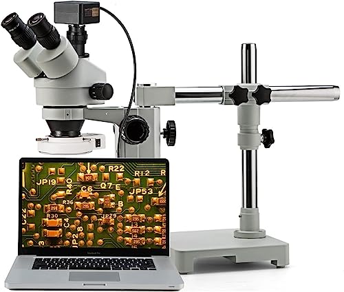 Microscopio da laboratorio 3,5 7X-45X 90X Simul Focal Microscopio da laboratorio 3,5 7X-45X 90X Simul Focal