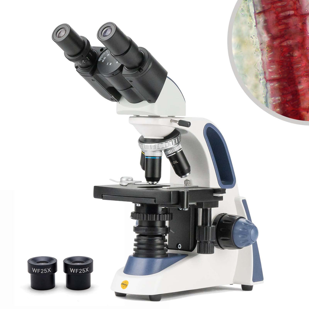 SWIFT SW380B 40X-2500X Magnification, Siedentopf Head