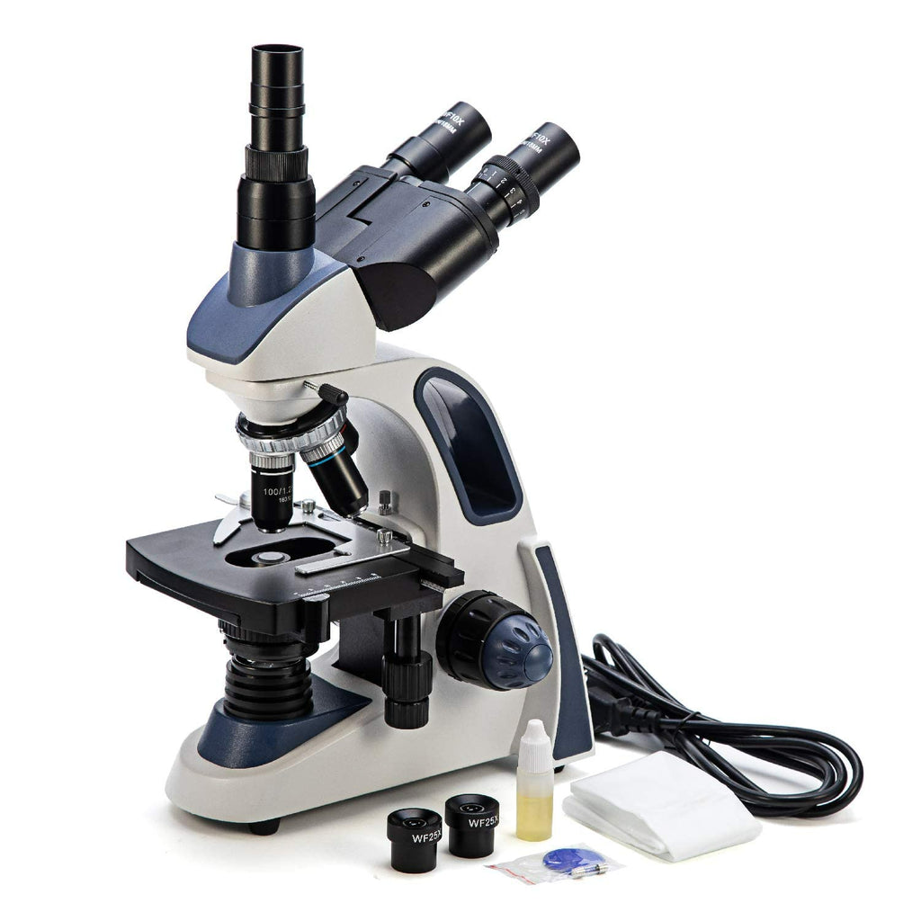 Swift Instruments Microscope Swift SW380T 40X-2500X Magnification, Siedentopf Head, Research-Grade ...