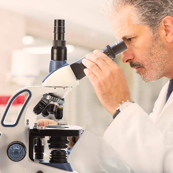 Microscope User Swift SW380T 40X-2500X Research-Grade Trinocular Compound Lab Microsco ...
