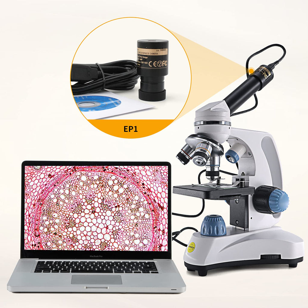 Color Microscope Camera Swift 1.3 Megapixel Digital Camera for Microscopes, Eyepiece Mount, US ...